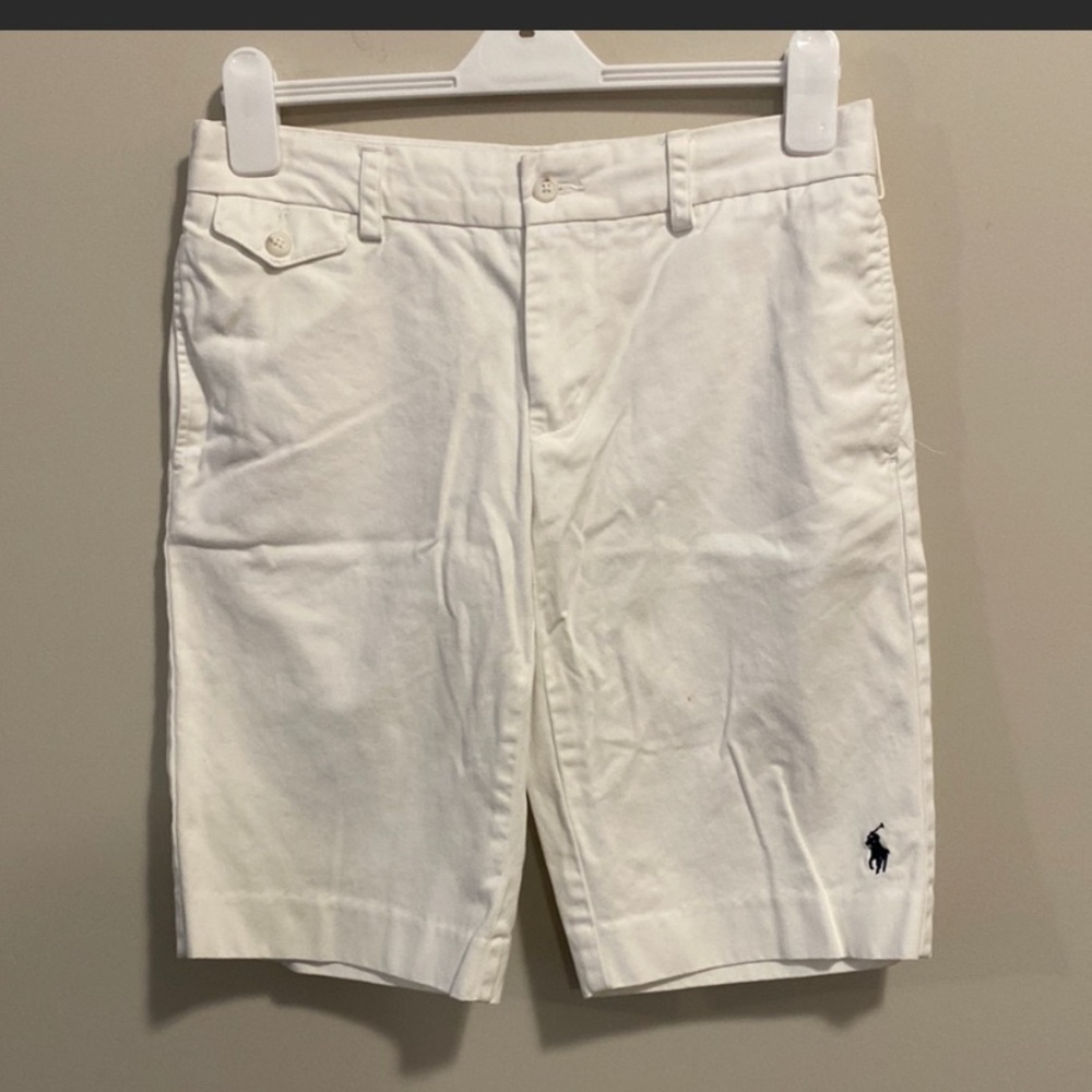 Ralph Lauren Sport Bermuda Shorts Cotton White size 4